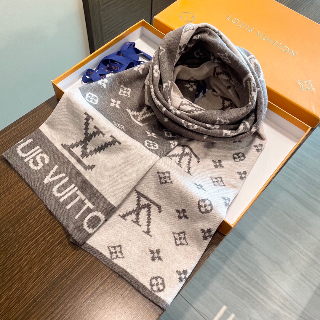 【LV LOUIS VUITTON ルイ·ヴィトン】 スカーフ 30*180cm  241107-BRAND OFF