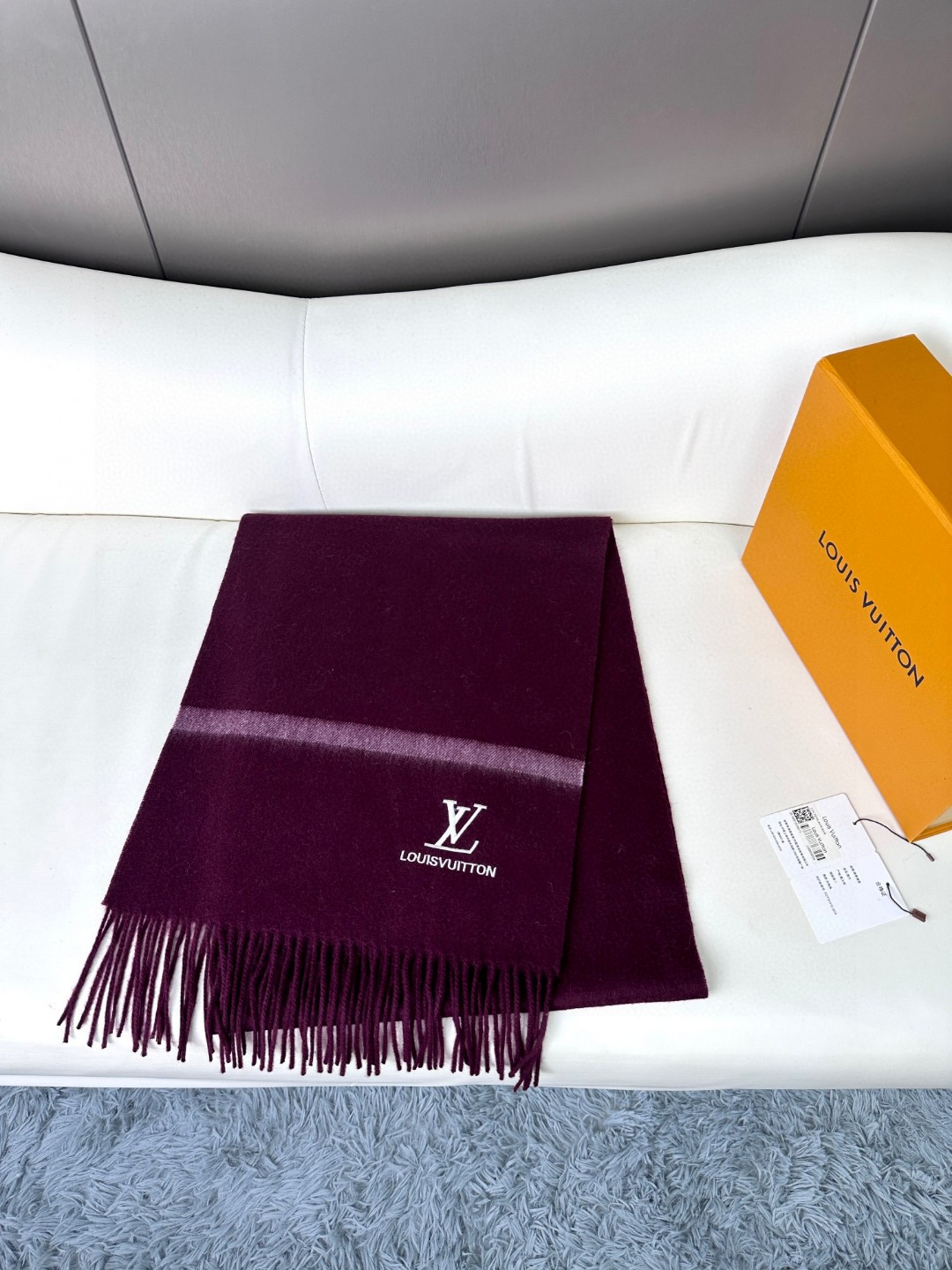 【LV LOUIS VUITTON ルイ·ヴィトン】 スカーフ 35*180cm  241107-BRAND OFF