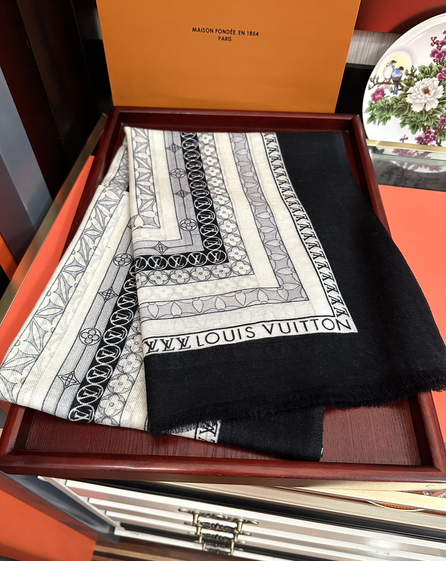 【LV LOUIS VUITTON ルイ·ヴィトン】 スカーフ 100*200cm  241107-BRAND OFF