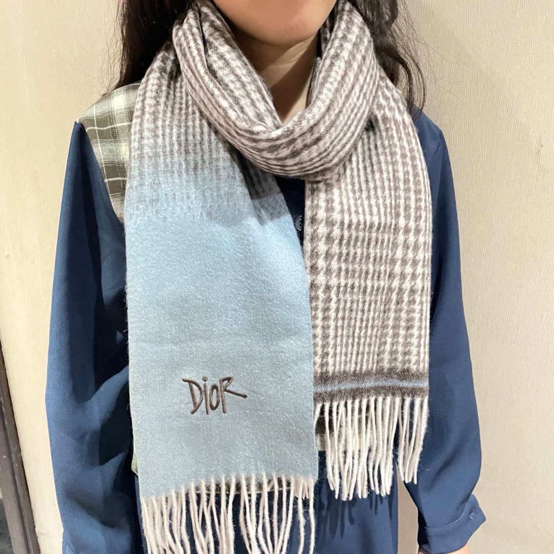 【DIOR  ディオール 】スカーフ32*200cm  241108-BRAND OFF