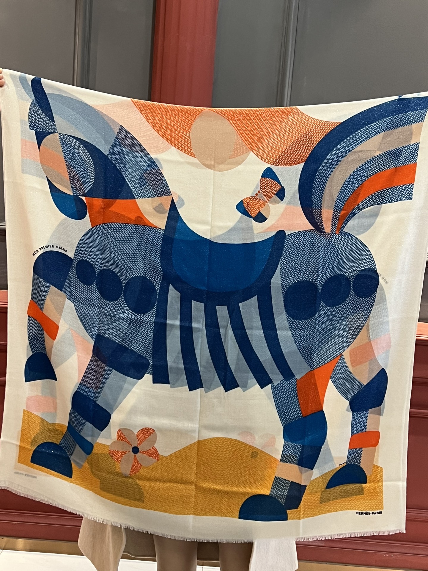 【2026】【HERMES エルメス 】スカーフ   100*200CM  241109-BRAND OFF
