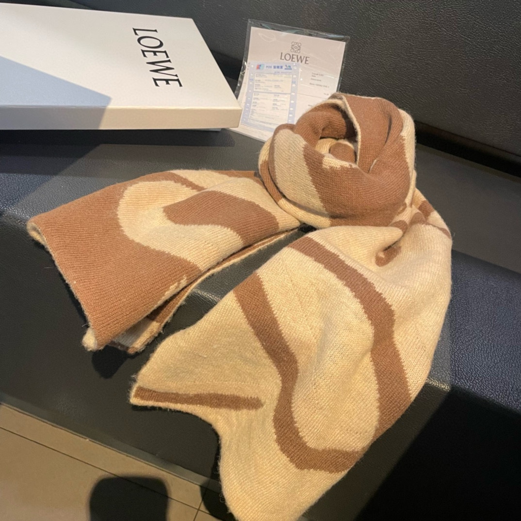 【LOEWE ロエベ】スカーフ 180*30CM   241109-BRAND OFF