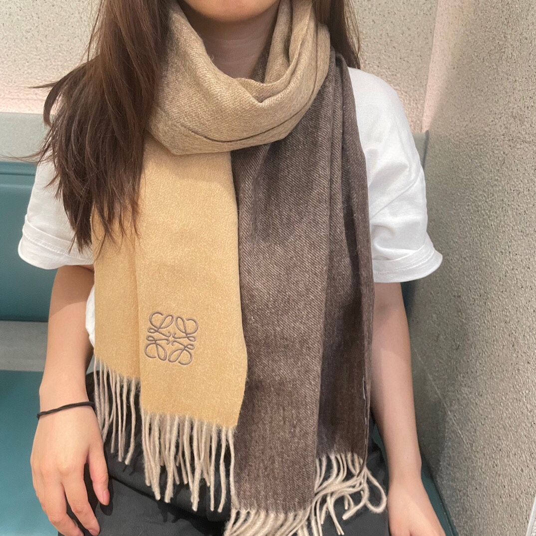 【LOEWE ロエベ】スカーフ32*180CM   241109-BRAND OFF