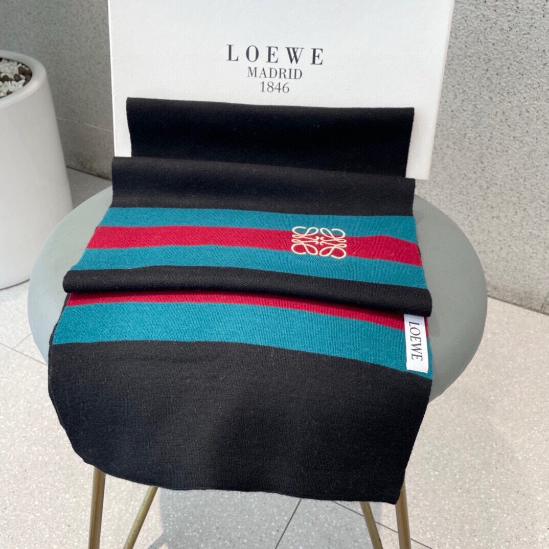 【LOEWE ロエベ】スカーフ180*32CM   241109-BRAND OFF