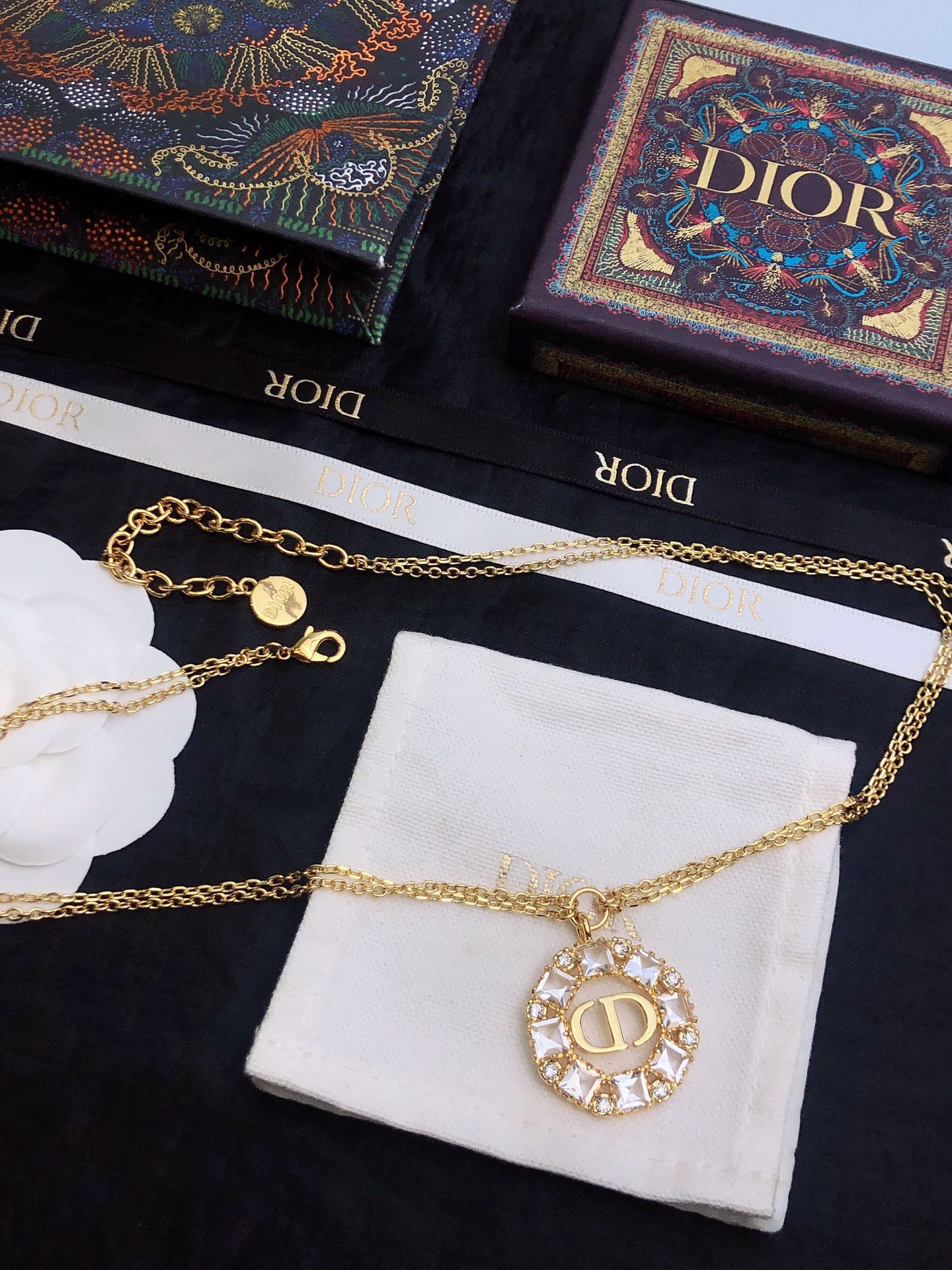 【2026】【DIOR】ネックレス、新しいネックレス万能シンプルファッションオーナメント-BRAND OFF