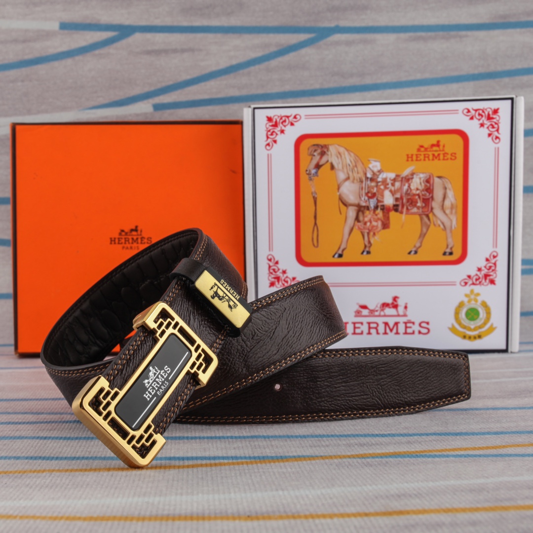 【2026】【HERMES】(エルメス) 3.8cmベルト メンズ-BRAND OFF