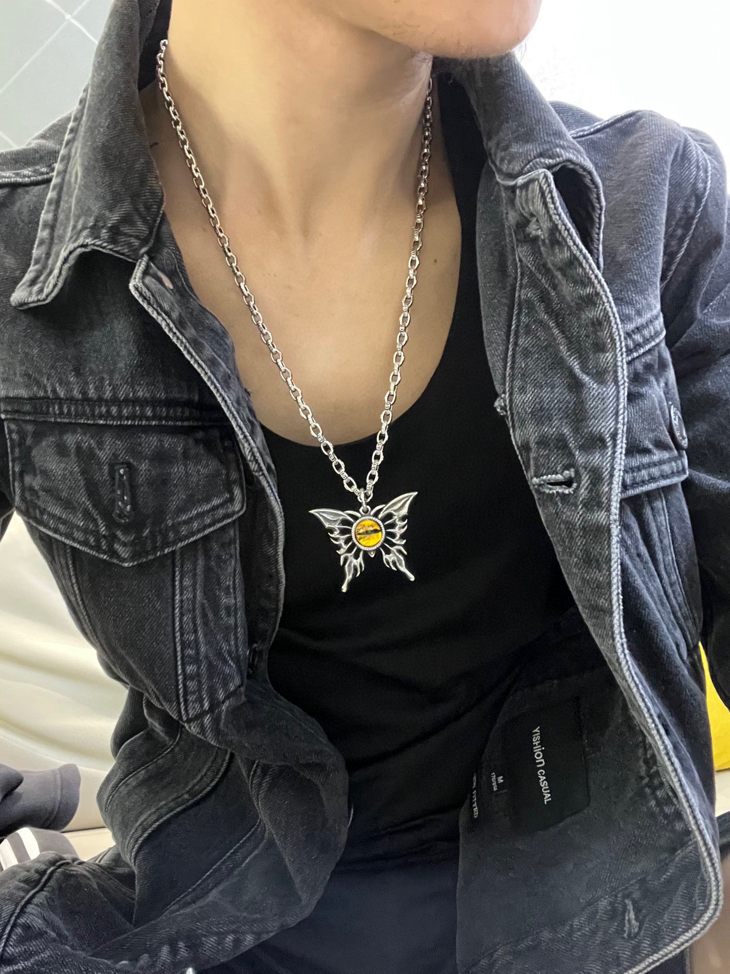 【GUCCI 】ネックレス、新しいネックレス万能シンプルファッションオーナメント-BRAND OFF