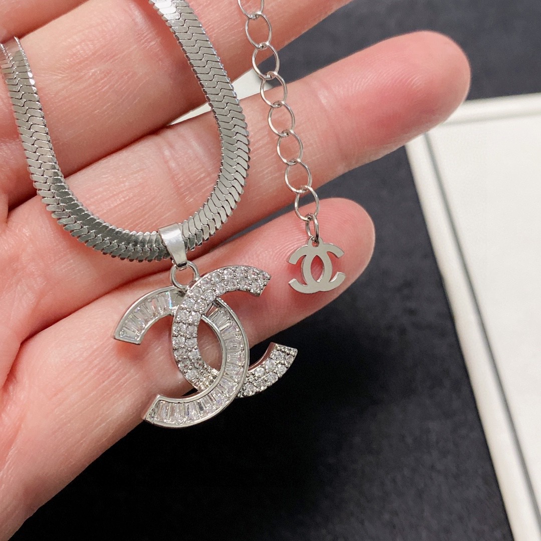 【2026】【CHANEL】ネックレス、新しいネックレス万能シンプルファッションオーナメント-BRAND OFF