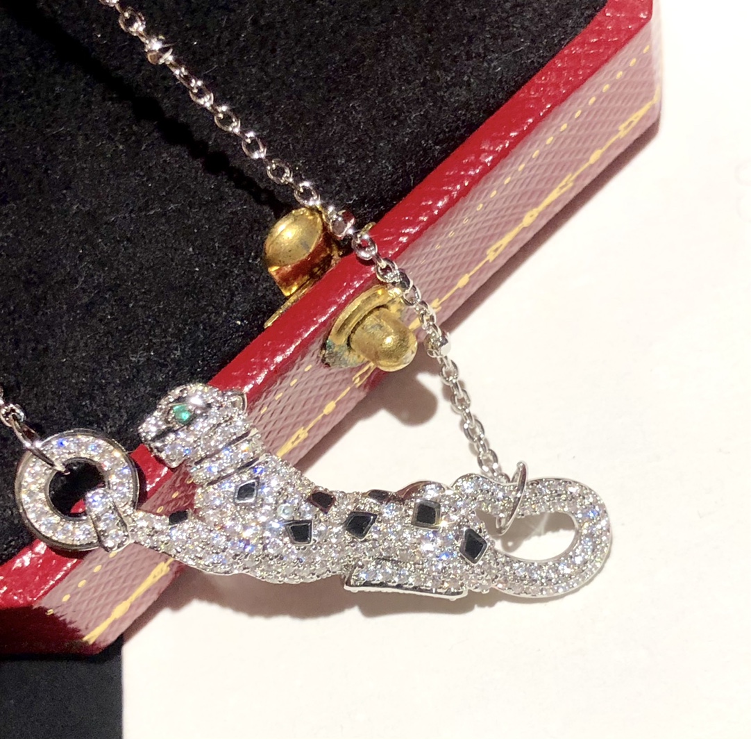 【CARTIER】ネックレス、新しいネックレス万能シンプルファッションオーナメント-BRAND OFF