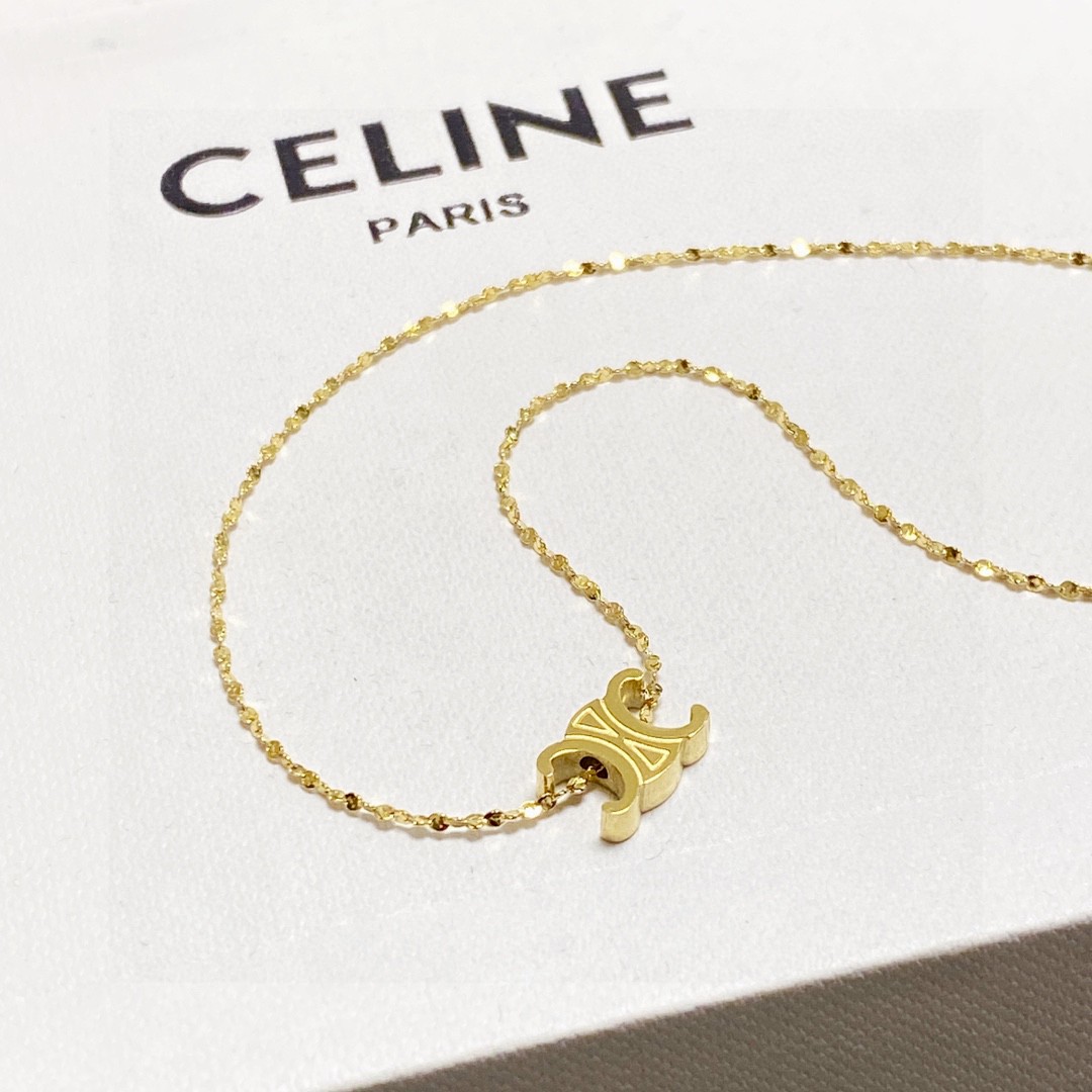 【2026】【CELINE】ネックレス、新しいネックレス万能シンプルファッションオーナメント-BRAND OFF