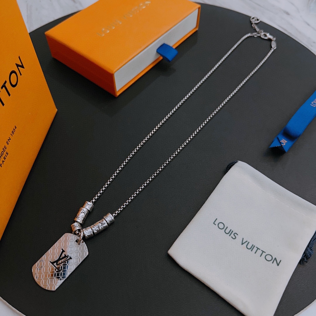 【2026】【LOUIS VUITTON】ネックレス、新しいネックレス万能シンプルファッションオーナメント-BRAND OFF
