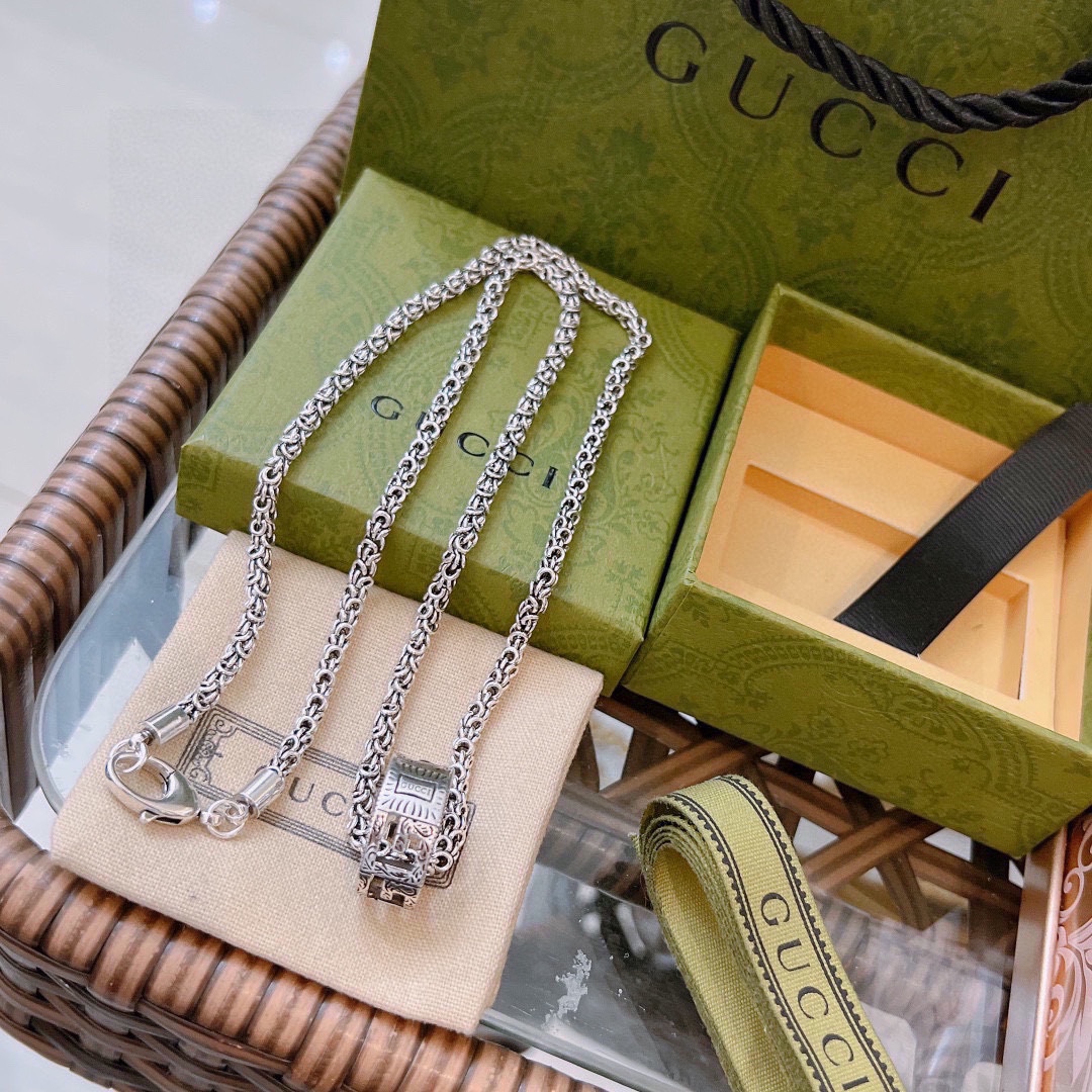【2026】【GUCCI】ネックレス、新しいネックレス万能シンプルファッションオーナメント-BRAND OFF