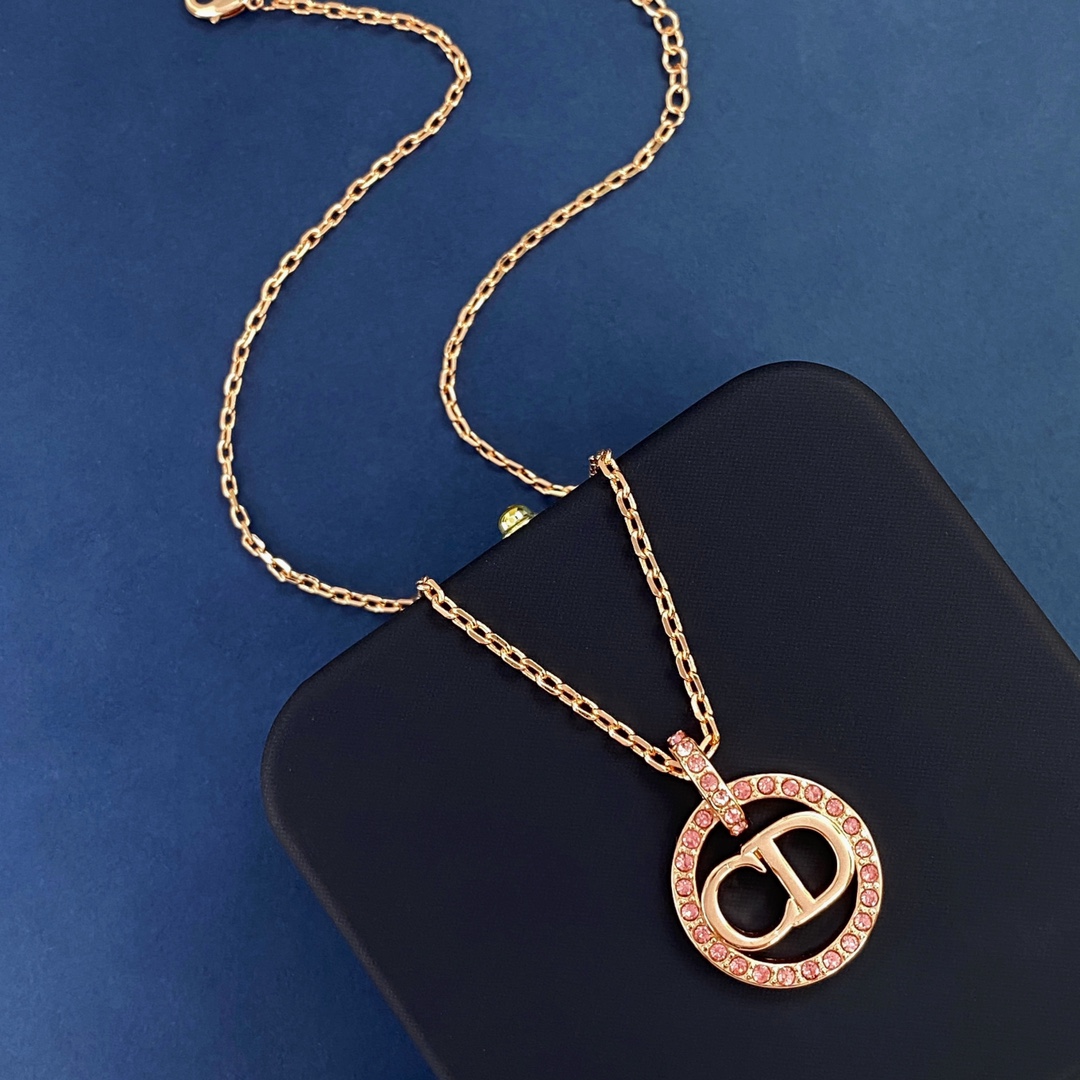 【 DIOR】ネックレス、新しいネックレス万能シンプルファッションオーナメント-BRAND OFF