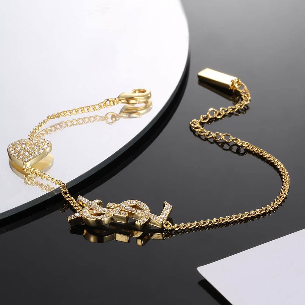 【2026】【YSL SAINT LAURENT】サンローラン ブレスレット、ファッションシンプルなスタイル-BRAND OFF