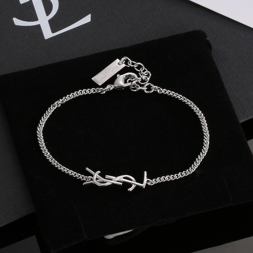 【2026】【YSL SAINT LAURENT】サンローラン ブレスレット、ファッションシンプルなスタイル-BRAND OFF