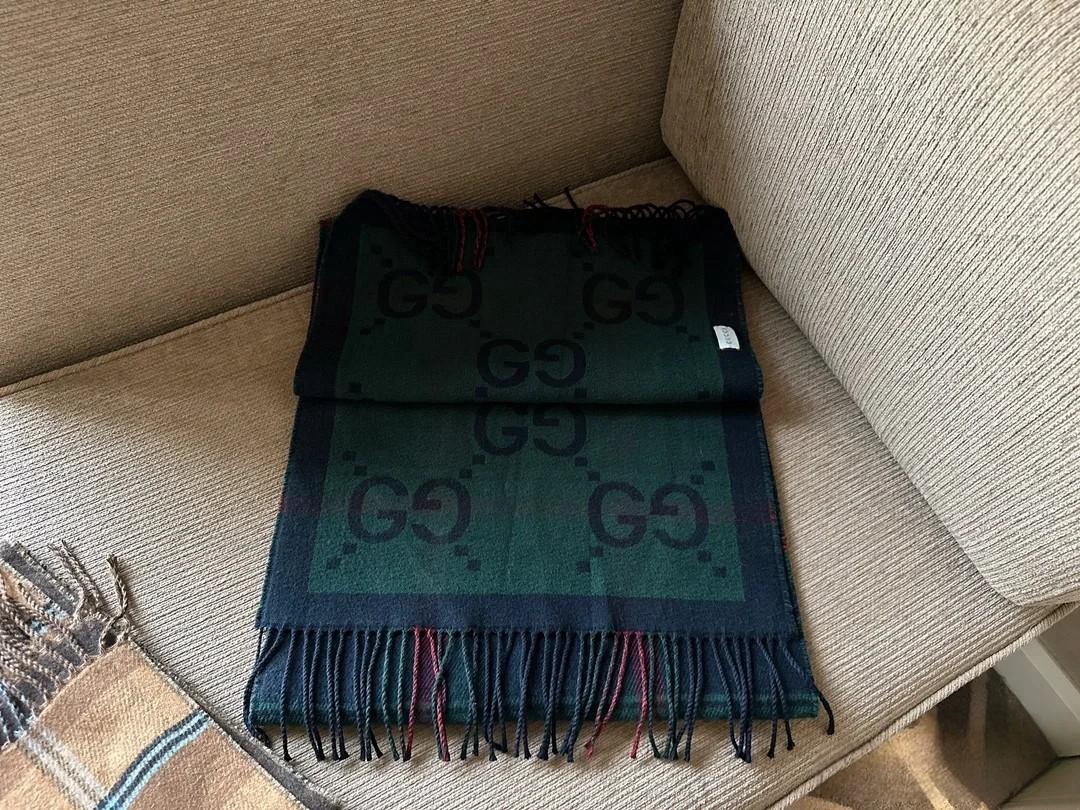 【2026】【GUCCI グッチ】スカーフ190*33CM-BRAND OFF