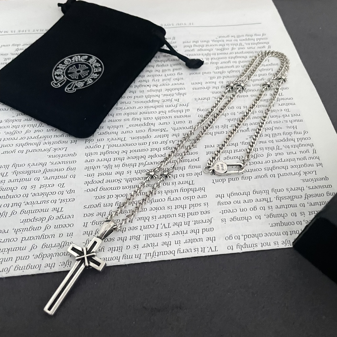 【Chrome Hearts】ネックレス、新しいネックレス万能シンプルファッションオーナメント-BRAND OFF