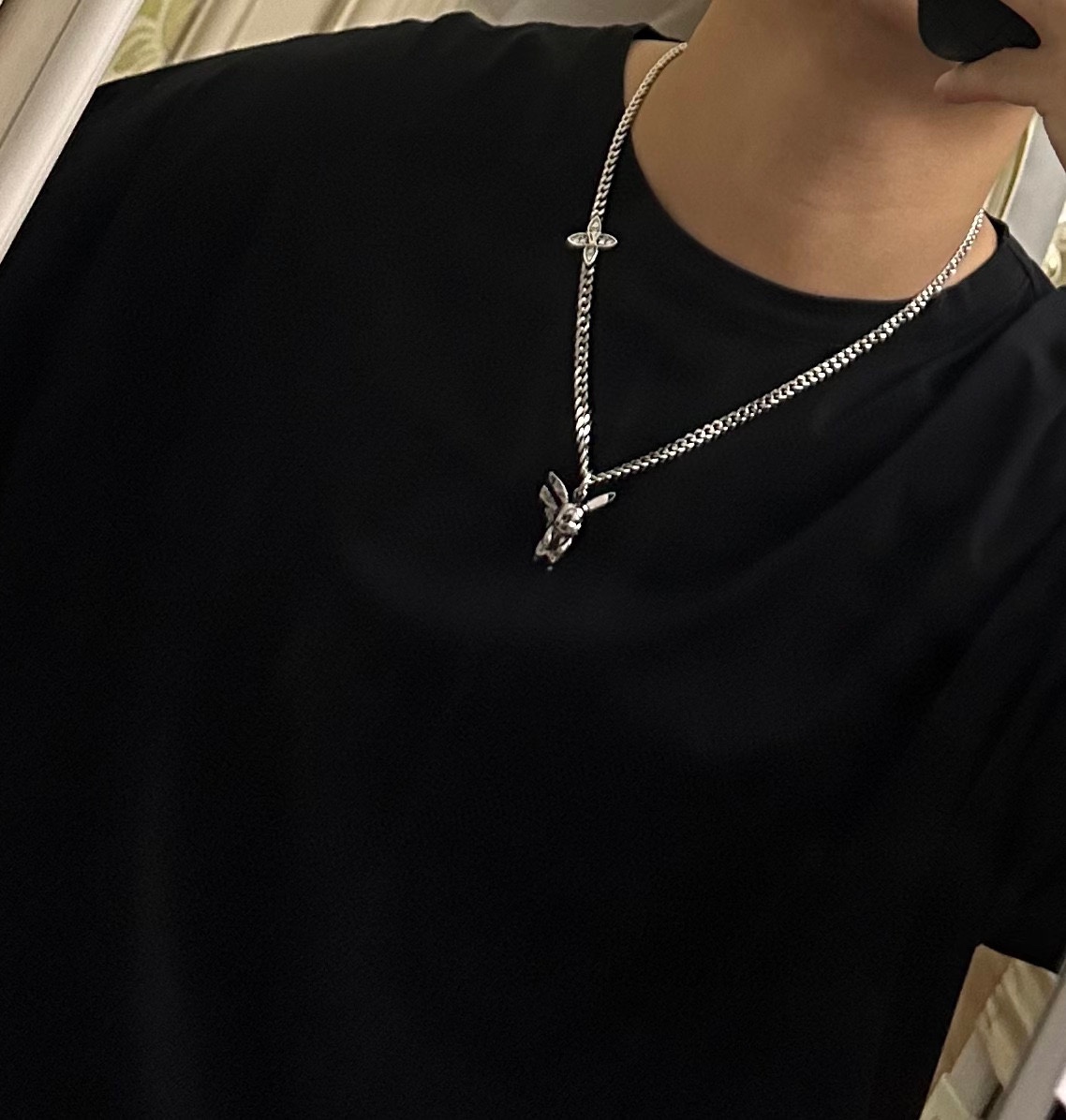 【LOUIS VUITTON】ネックレス、新しいネックレス万能シンプルファッションオーナメント-BRAND OFF