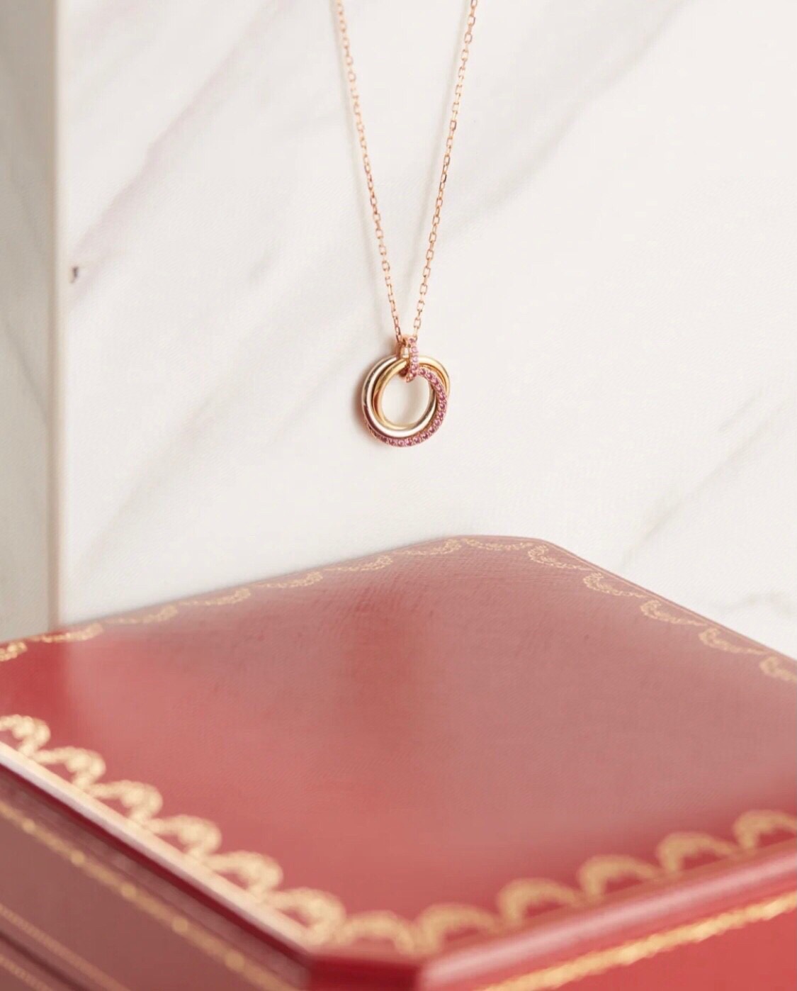 【CARTIER】ネックレス、新しいネックレス万能シンプルファッションオーナメント-BRAND OFF