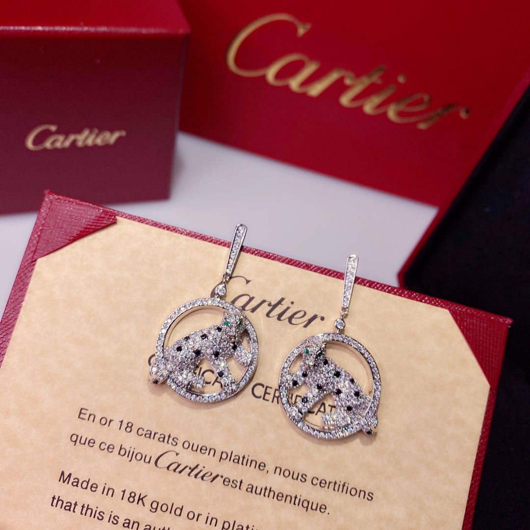 【CARTIER】 カルティエ   ファッションスタイルのイヤリング-BRAND OFF