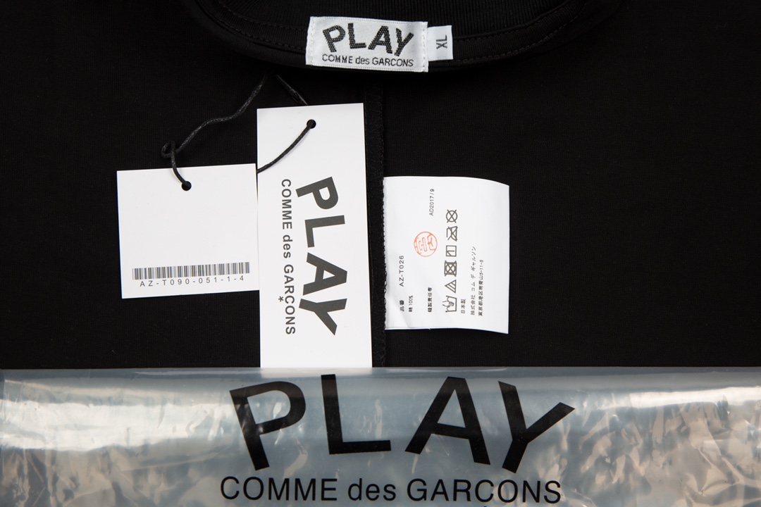CDGP 【COMME DES GARCONS PLAY 公式旗艦店】 コム デ ギャルソン プレイ   Tシャツご好評に付き再入荷！-BRAND OFF