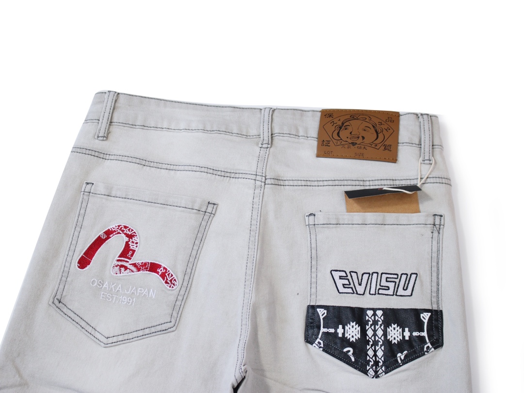 【EVISU  公式旗艦店】エヴィス ショートパンツ  ご好評に付き再入荷！-BRAND OFF