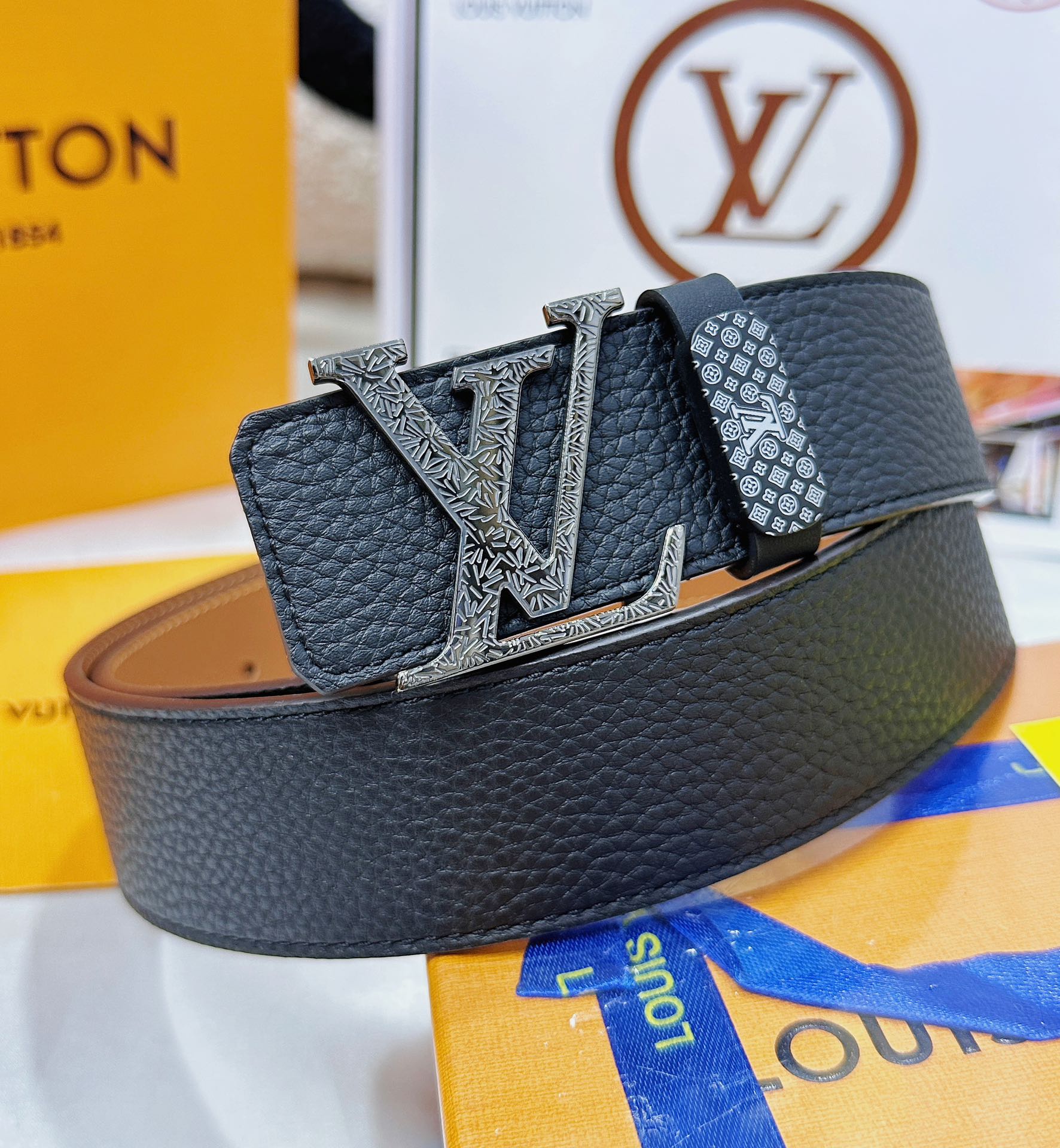 【2026】LV【LOUIS VUITTON】(ルイヴィトン) 3.8cmベルト メンズ-BRAND OFF