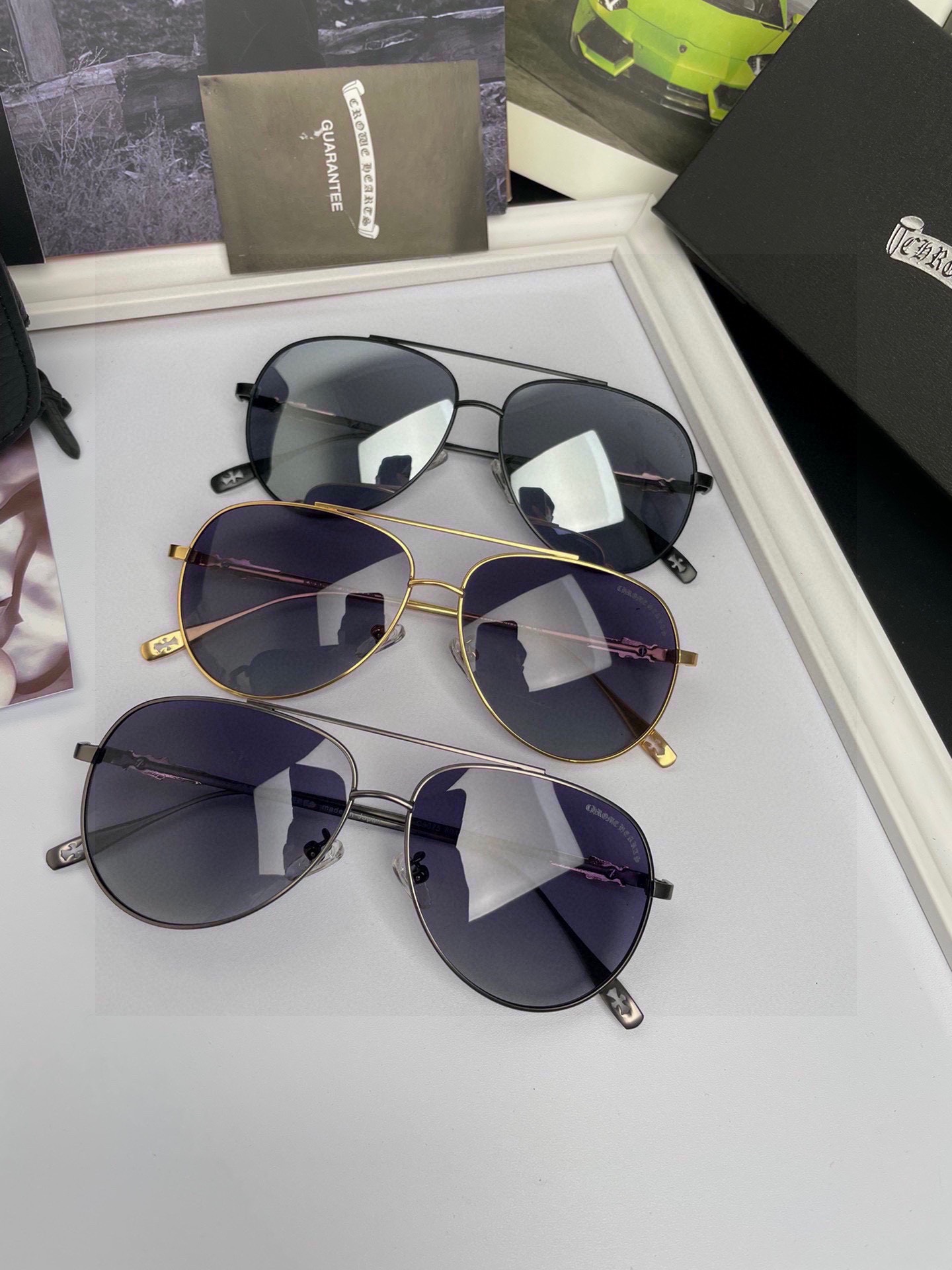 CHROME HEARTS(クロムハーツ) サングラス-BRAND OFF