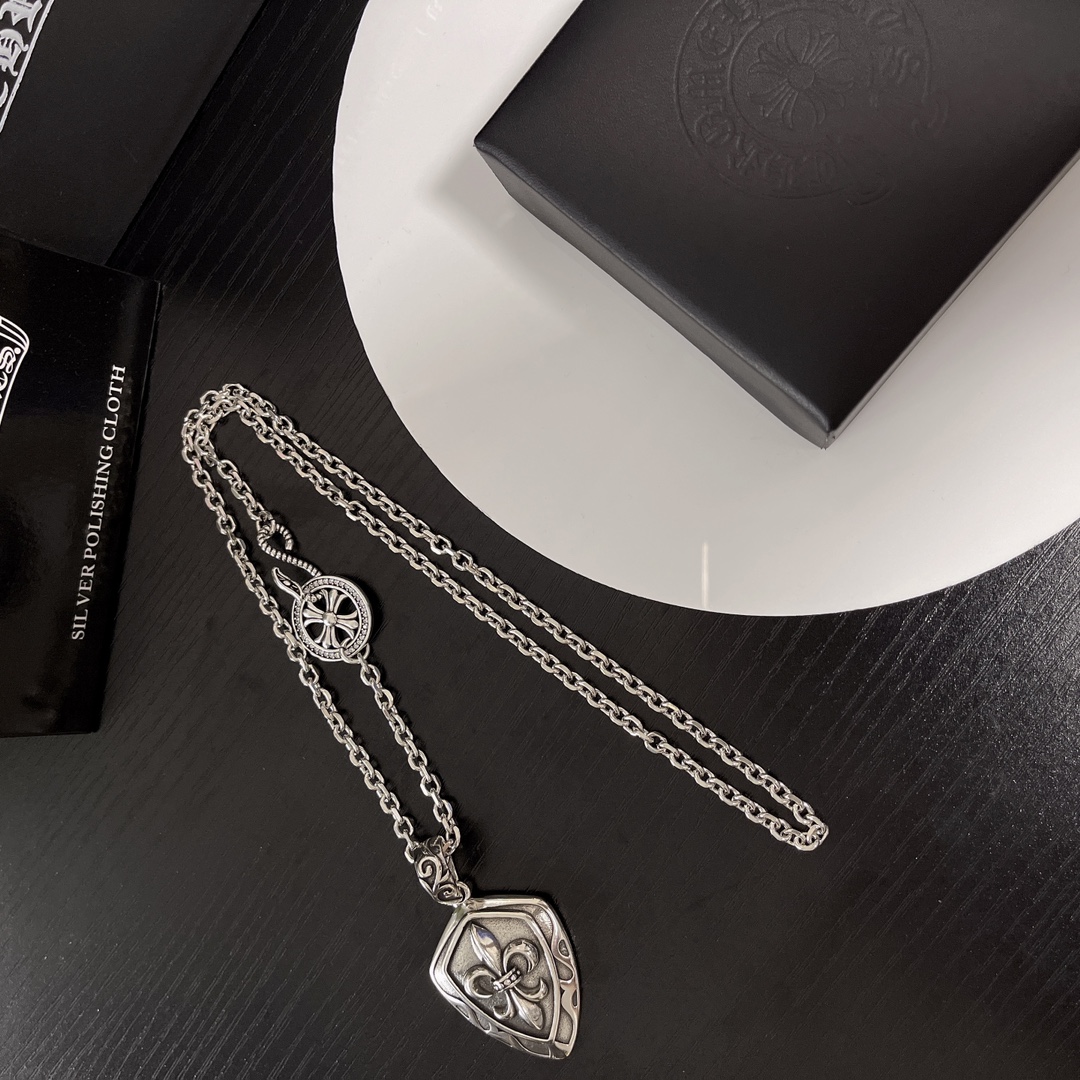 【CHROME HEARTS】クロムハーツ、新しいネックレス万能シンプルファッションオーナメント 2471-BRAND OFF