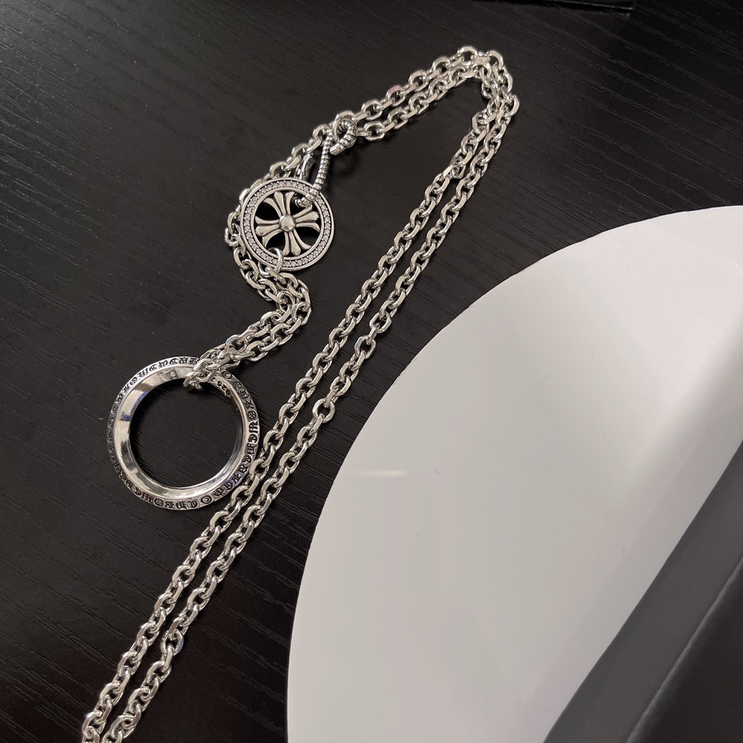 【CHROME HEARTS】クロムハーツ、新しいネックレス万能シンプルファッションオーナメント 2471-BRAND OFF