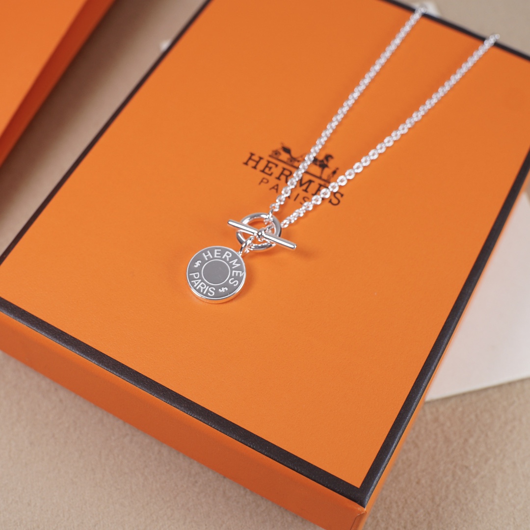 【2026】【 HERMES】ネックレス、新しいネックレス万能シンプルファッションオーナメント 2473-BRAND OFF