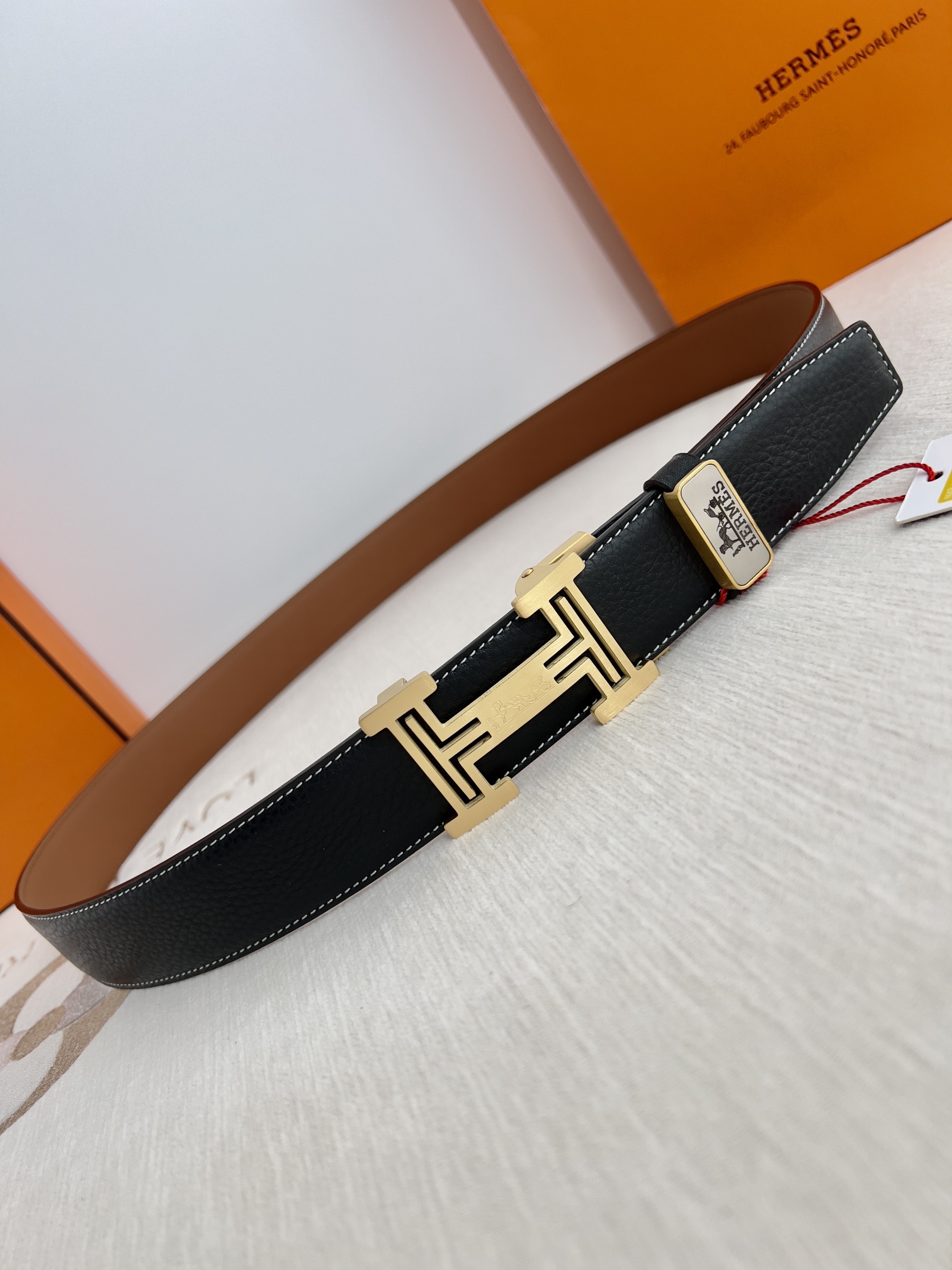 【Hermès】(エルメス) 3.5cmベルト メンズ 24706-BRAND OFF