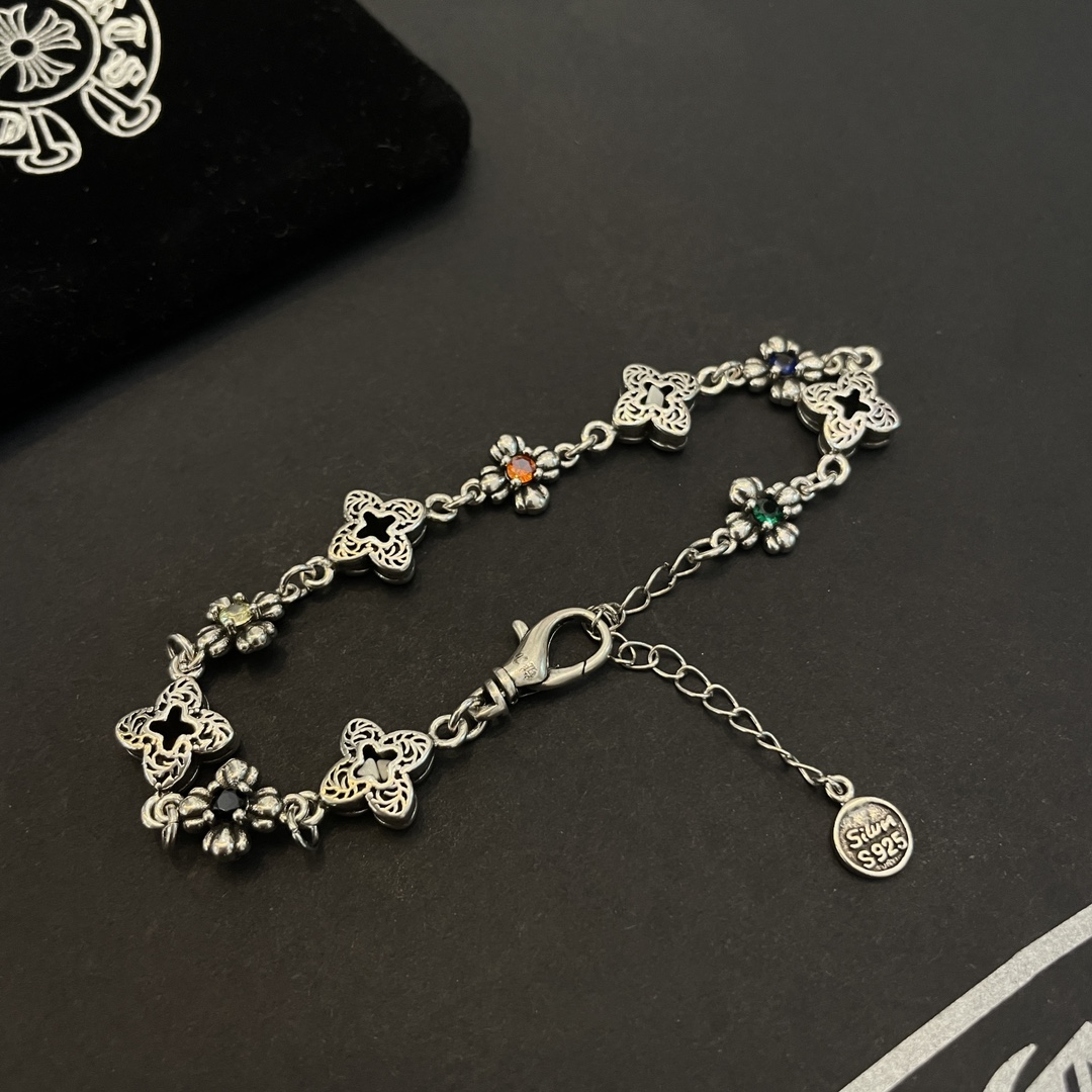【CHROME HEARTS】ブレスレット ファッションオールマッチ 240727-BRAND OFF