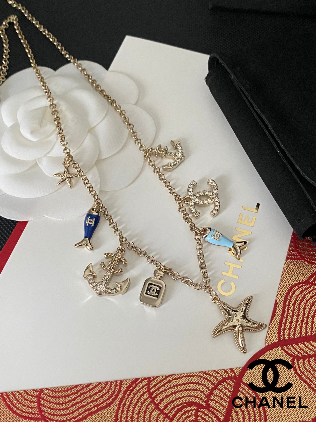 【CHANEL】ネックレス、新しいネックレス万能シンプルファッションオーナメント  240728-BRAND OFF