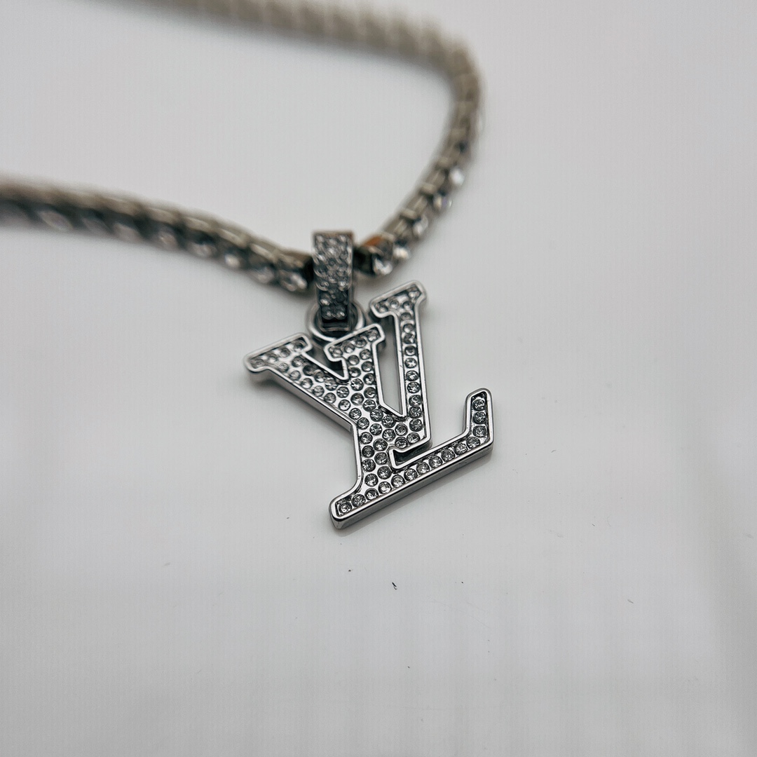 【LOUIS VUITTON】ネックレス、新しいネックレス万能シンプルファッションオーナメント 240728-BRAND OFF