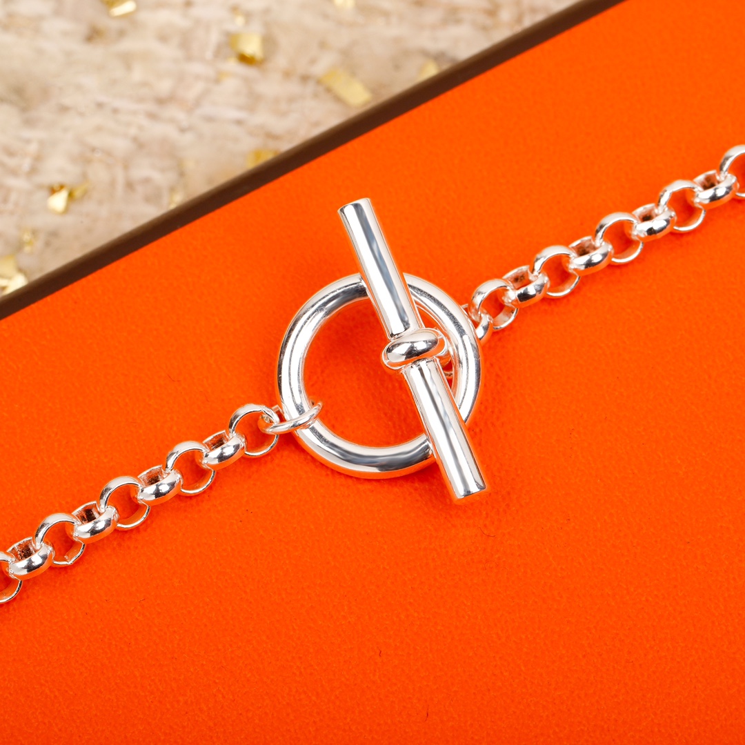 【HERMES】ネックレス、新しいネックレス万能シンプルファッションオーナメント 240730-BRAND OFF