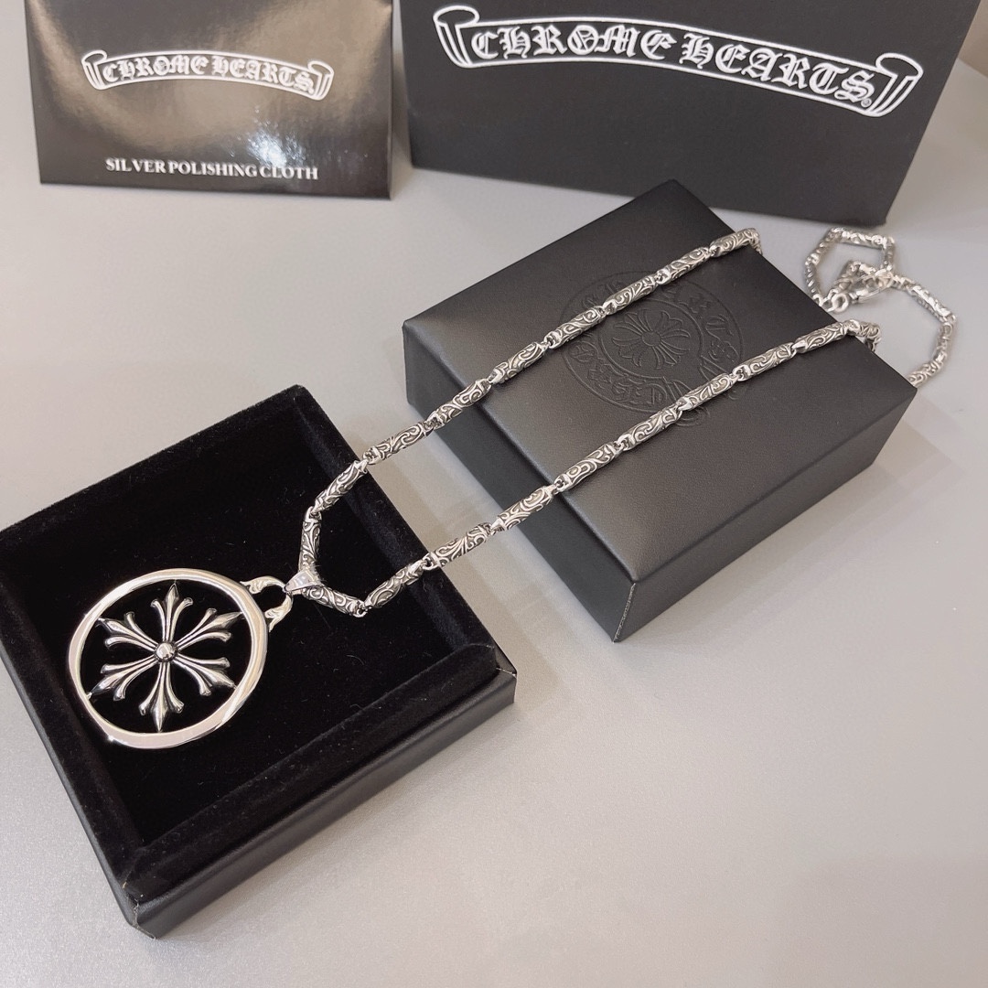 【CHROME HEARTS】ネックレス、新しいネックレス万能シンプルファッションオーナメント240812-BRAND OFF