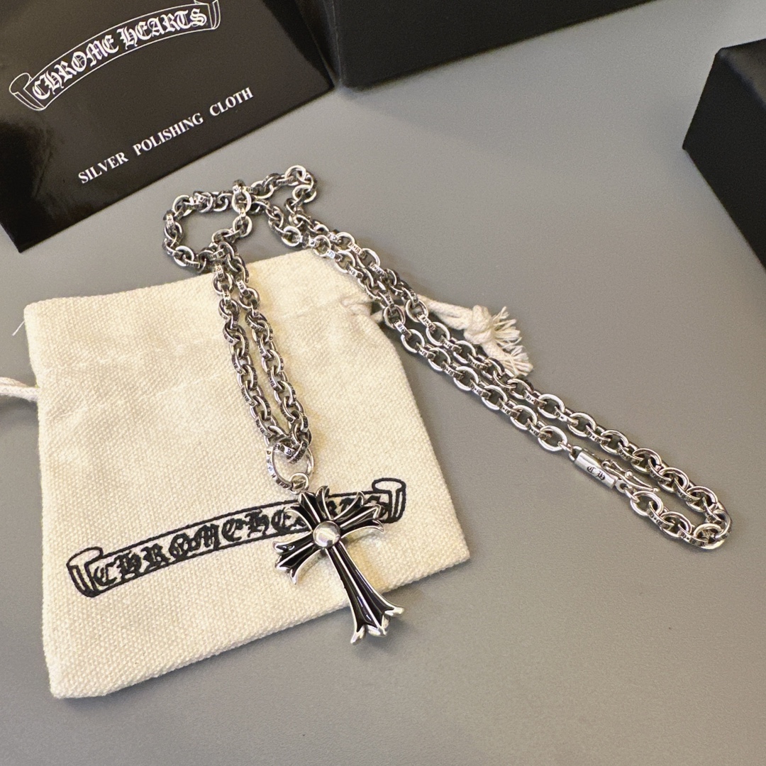 【2026】【CHROME HEARTS】ネックレス、新しいネックレス万能シンプルファッションオーナメント240812-BRAND OFF