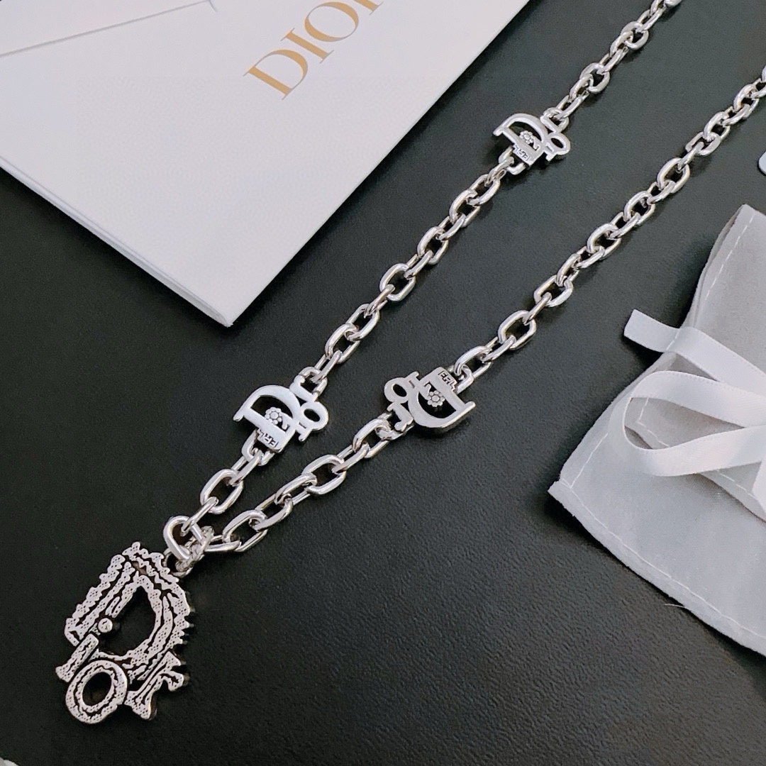 【DIOR】ネックレス、新しいネックレス万能シンプルファッションオーナメント240812-BRAND OFF