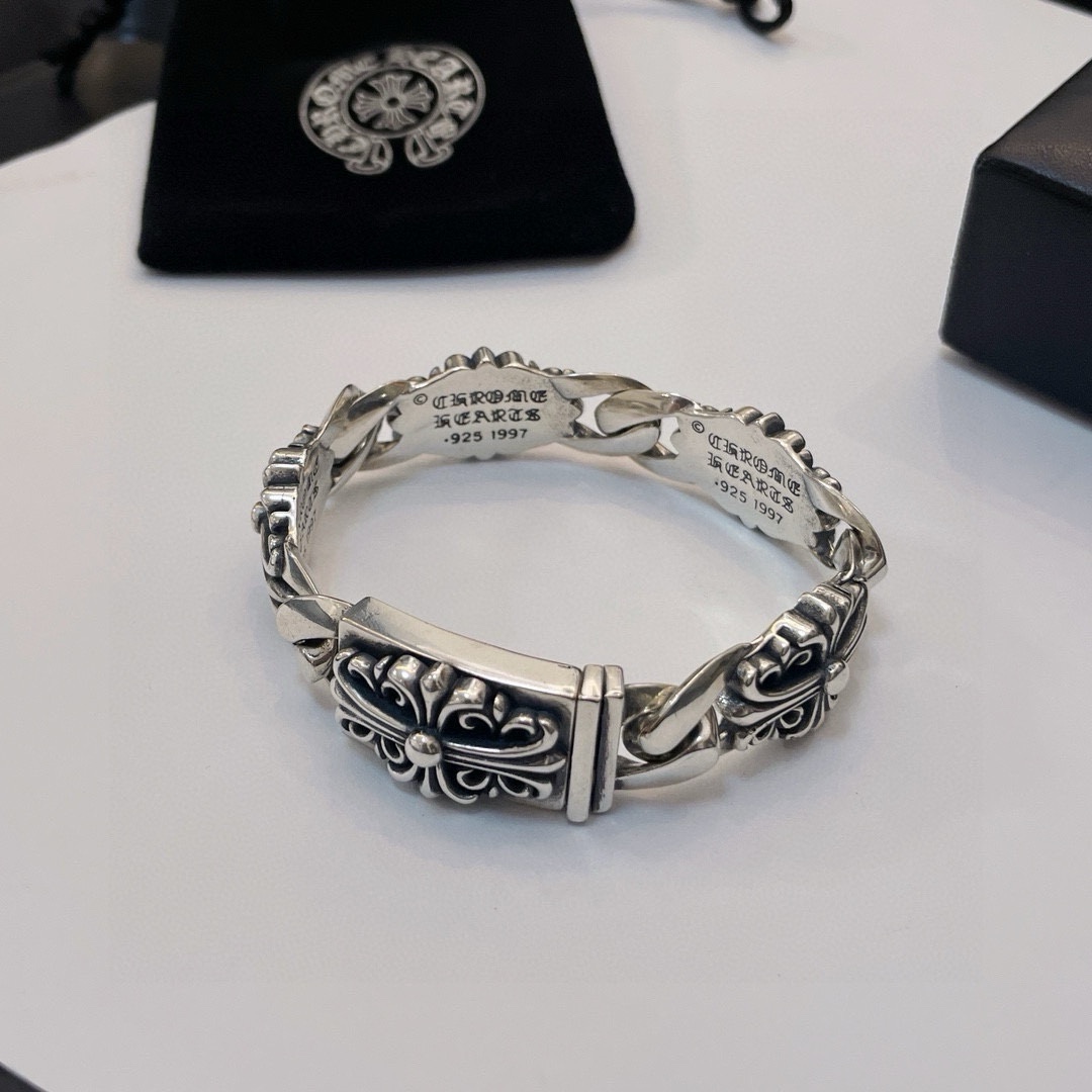 【CHROME HEARTS】ブレスレット、ファッションシンプルなスタイル  240815-BRAND OFF