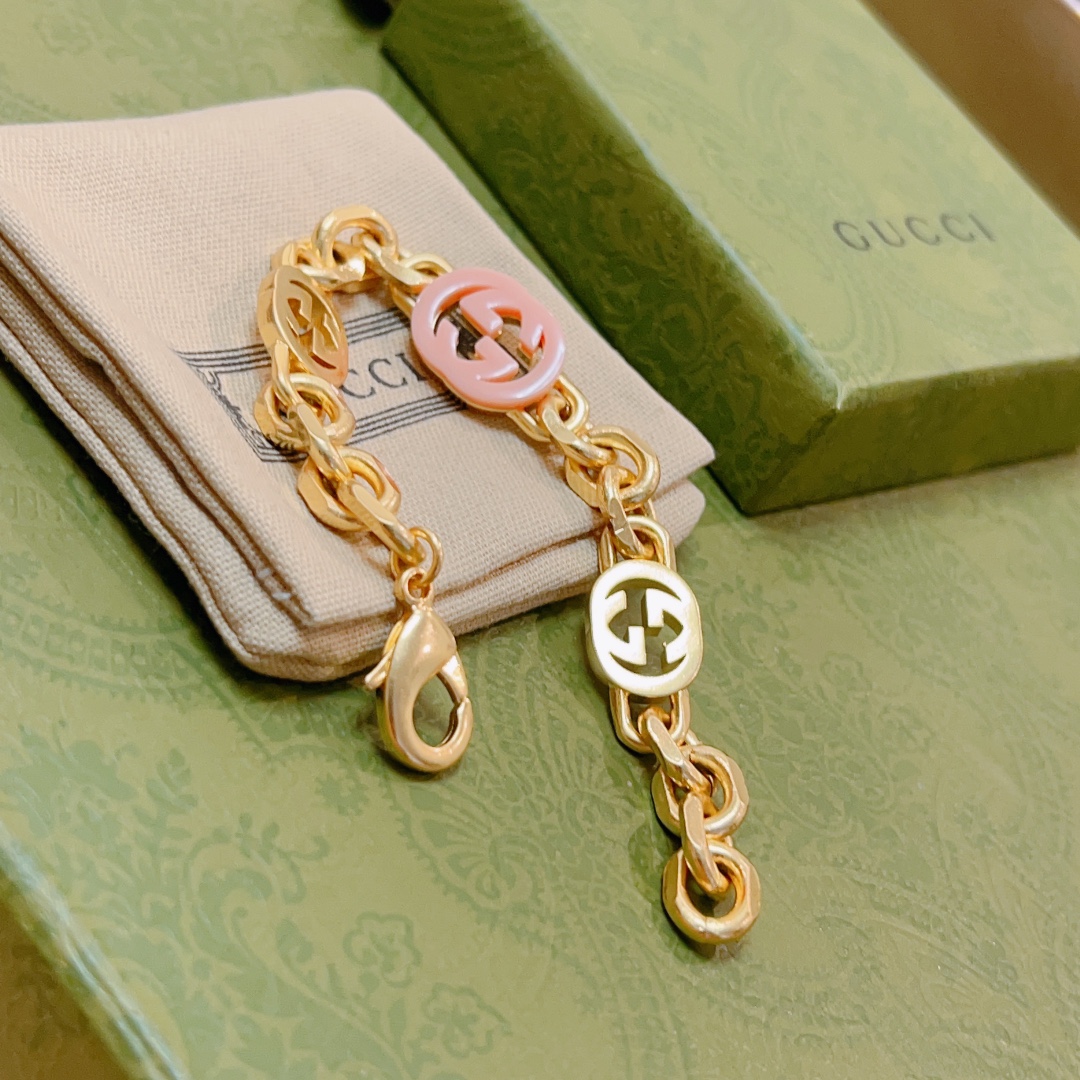【 GUCCI  】ブレスレット、ファッションシンプルなスタイル-BRAND OFF