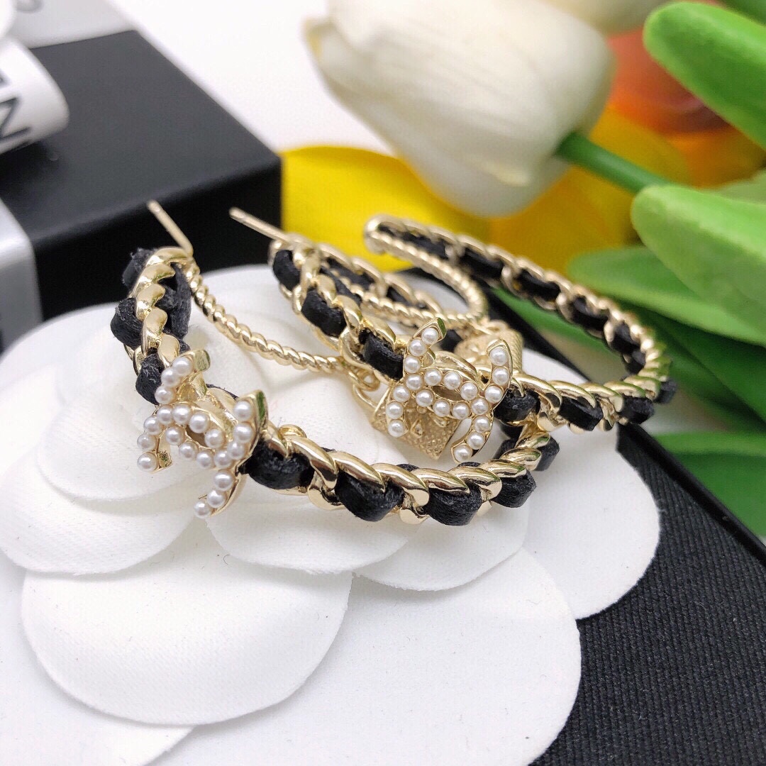 【2026】【CHANEL 】 シャネル   ファッションスタイルのイヤリング-BRAND OFF