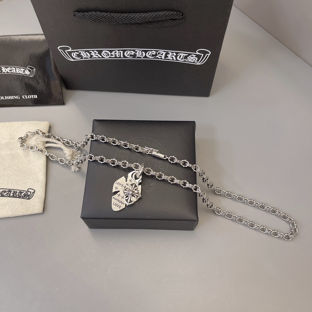 【CHROME HEARTS】ネックレス、新しいネックレス万能シンプルファッションオーナメント  241014-BRAND OFF