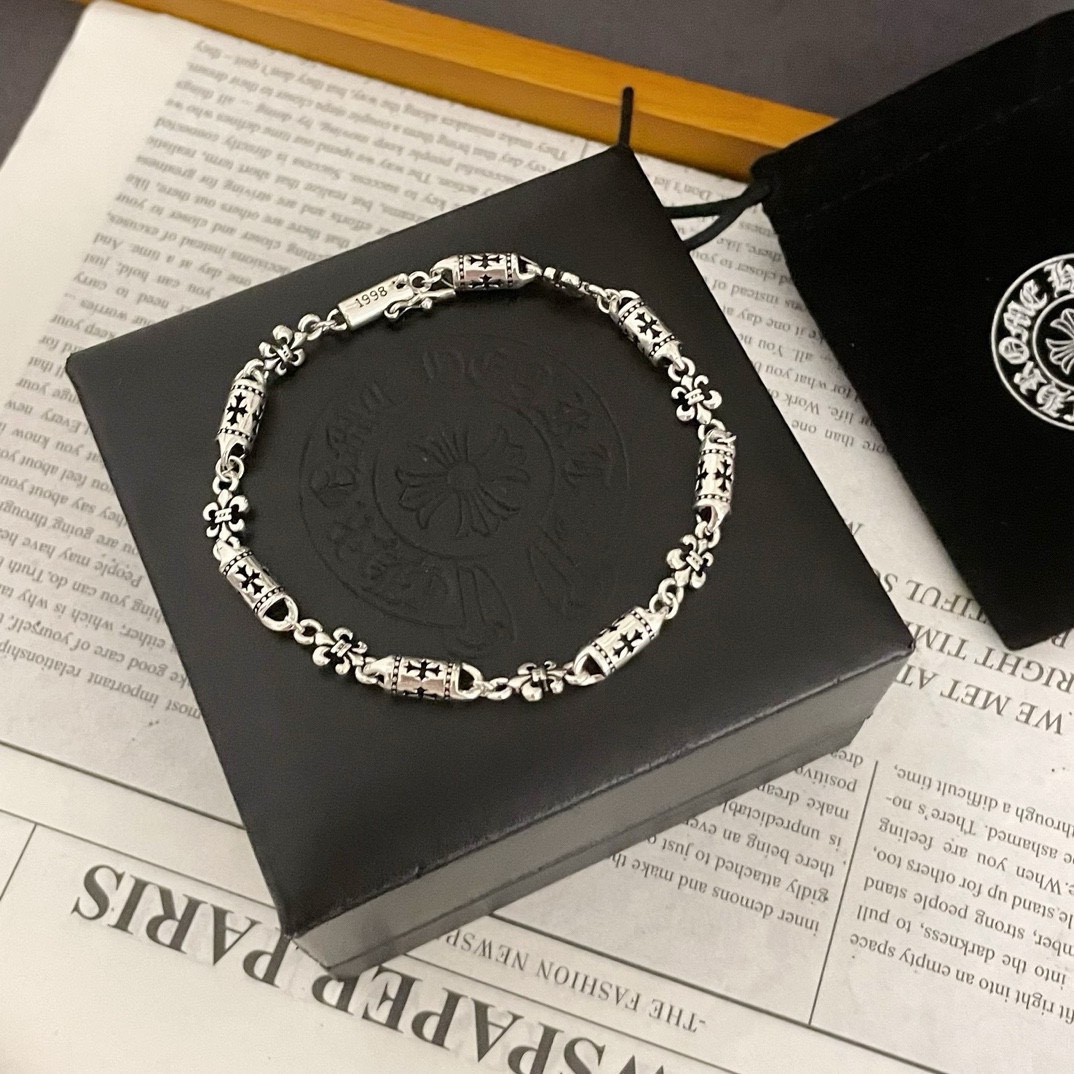 【CHROME HEARTS】ブレスレット、ファッションシンプルなスタイル   241015-BRAND OFF