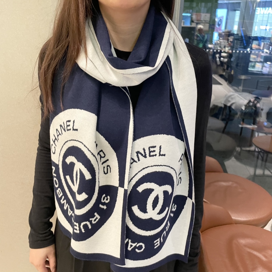 【2026】【CHANEL  シャネル 】スカーフ32*200CM 241107-BRAND OFF