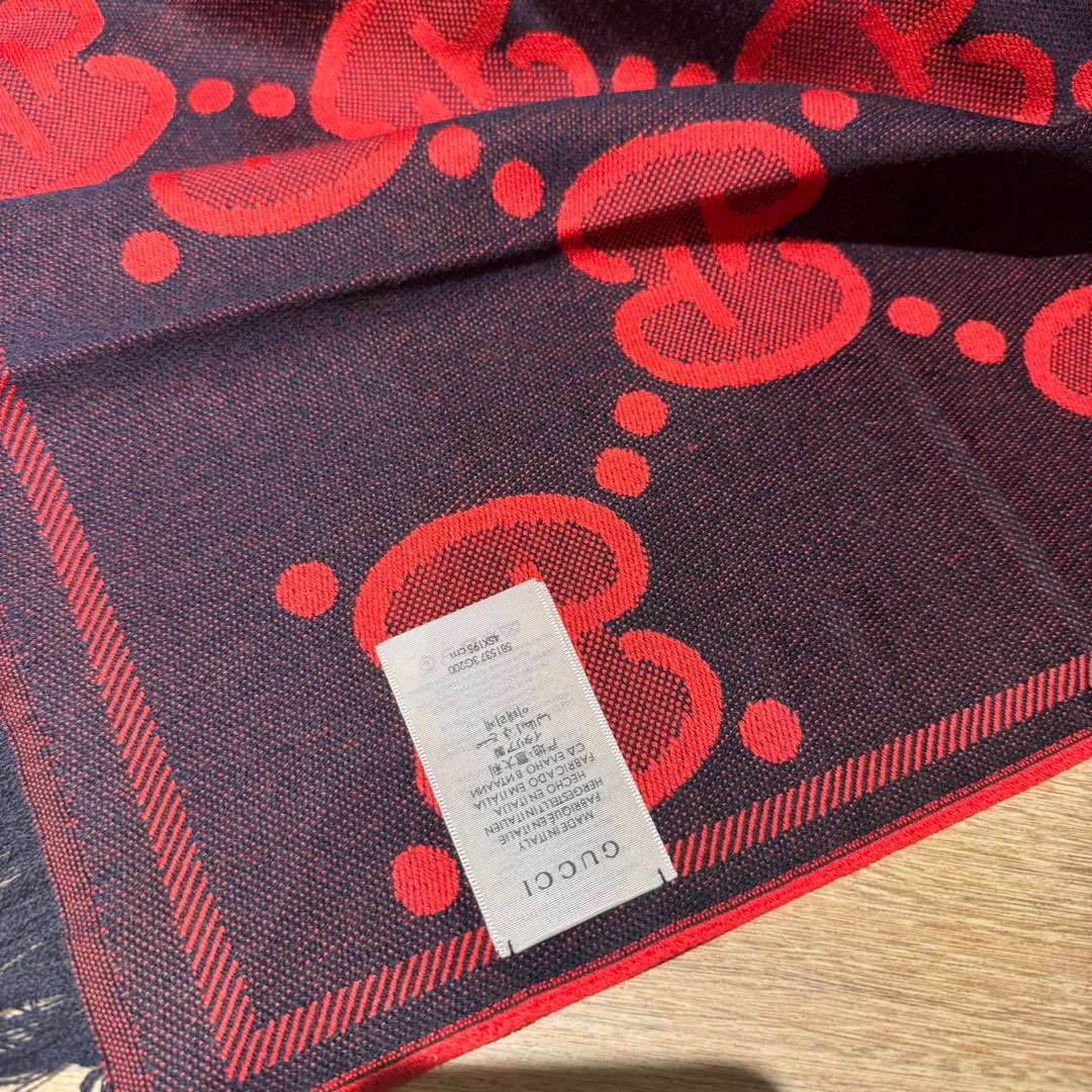 【GUCCI グッチ】スカーフ50*200CM  241108-BRAND OFF