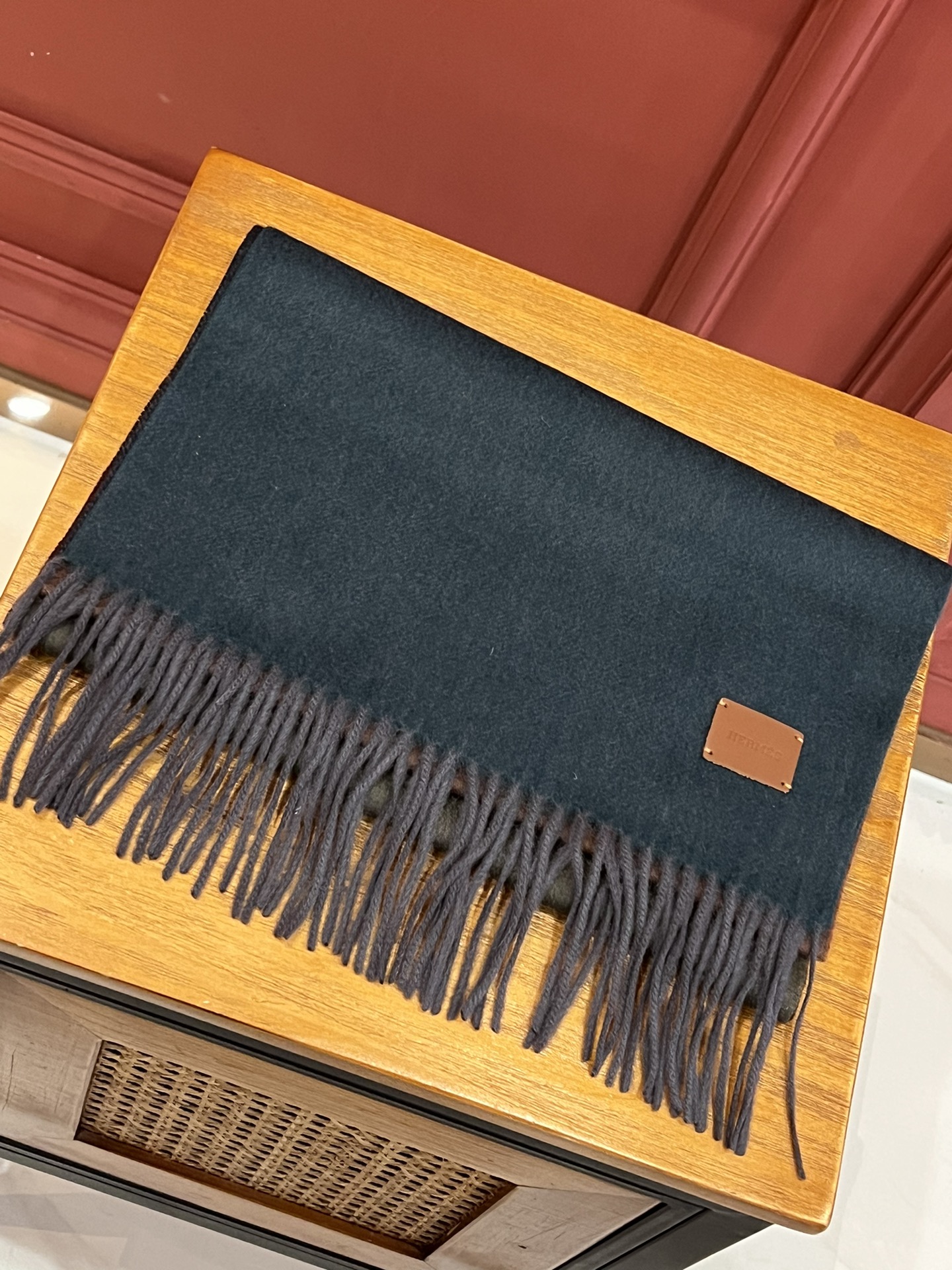 【HERMES エルメス 】スカーフ   32*190CM  241109-BRAND OFF