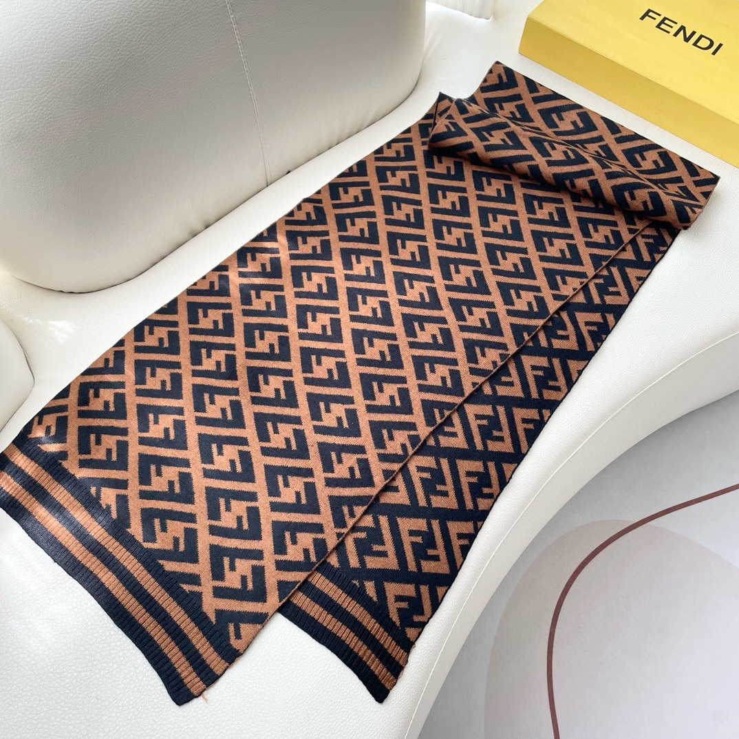 【FENDI  フェンディ】スカーフ36*180CM   241109-BRAND OFF