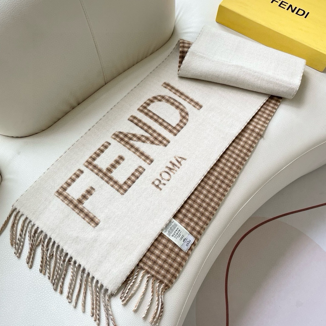 【FENDI  フェンディ】スカーフ30*180CM   241109-BRAND OFF