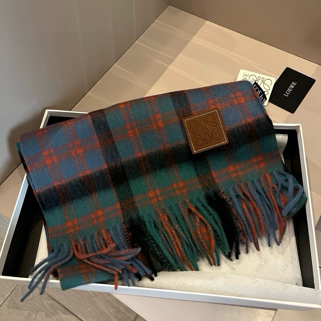 【LOEWE ロエベ】スカーフ30*180CM   241109-BRAND OFF